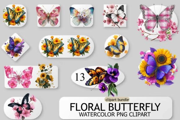 Evaluating the Floral Butterfly PNG Bundle for Creative Projects