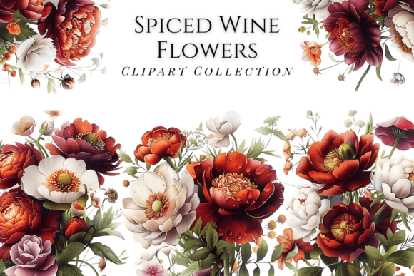 Spiced Wine Flower Clipart Guide