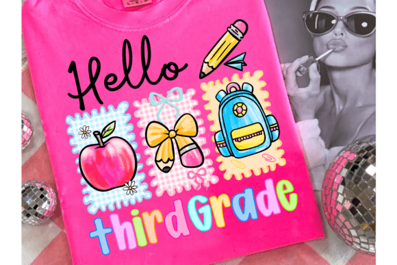 Unlocking Creative Potential with Hello 3rd Grade PNG and Back to School Designs