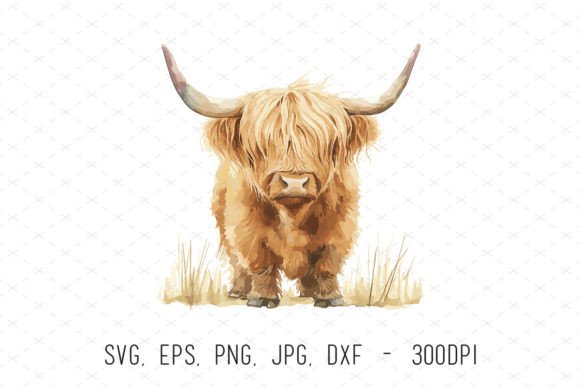 Unlocking Creativity with Cute Watercolor Highland Cow Clipart: A Guide to Digital Art and Sublimation