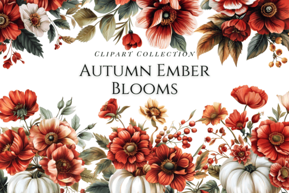 Watercolor Fall Flowers Autumn Embers: A Creative Guide